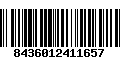 Código de Barras 8436012411657