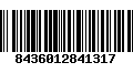 Código de Barras 8436012841317