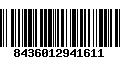 Código de Barras 8436012941611