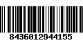 Código de Barras 8436012944155