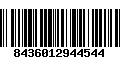 Código de Barras 8436012944544