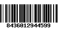 Código de Barras 8436012944599