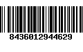 Código de Barras 8436012944629