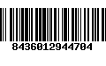 Código de Barras 8436012944704