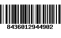 Código de Barras 8436012944902