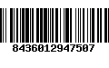 Código de Barras 8436012947507