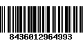 Código de Barras 8436012964993