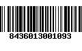 Código de Barras 8436013001093