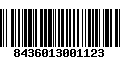 Código de Barras 8436013001123