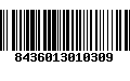 Código de Barras 8436013010309