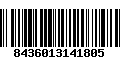 Código de Barras 8436013141805