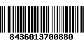 Código de Barras 8436013700880