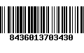 Código de Barras 8436013703430