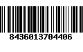 Código de Barras 8436013704406