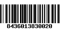 Código de Barras 8436013830020