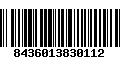 Código de Barras 8436013830112