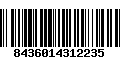 Código de Barras 8436014312235