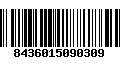 Código de Barras 8436015090309