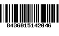 Código de Barras 8436015142046