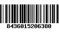 Código de Barras 8436015206380