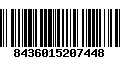 Código de Barras 8436015207448