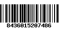 Código de Barras 8436015207486