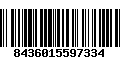 Código de Barras 8436015597334