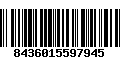 Código de Barras 8436015597945