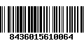 Código de Barras 8436015610064