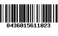 Código de Barras 8436015611023