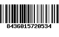 Código de Barras 8436015720534