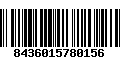 Código de Barras 8436015780156