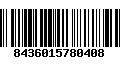 Código de Barras 8436015780408