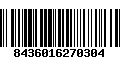 Código de Barras 8436016270304