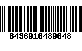 Código de Barras 8436016480048