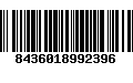 Código de Barras 8436018992396