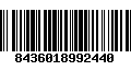 Código de Barras 8436018992440