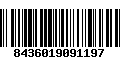 Código de Barras 8436019091197