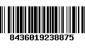 Código de Barras 8436019238875