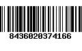 Código de Barras 8436020374166