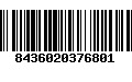 Código de Barras 8436020376801