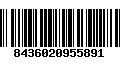 Código de Barras 8436020955891