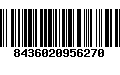 Código de Barras 8436020956270