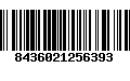 Código de Barras 8436021256393