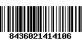 Código de Barras 8436021414106