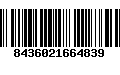 Código de Barras 8436021664839
