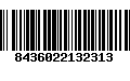 Código de Barras 8436022132313