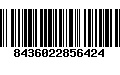 Código de Barras 8436022856424