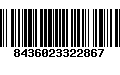Código de Barras 8436023322867