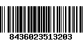 Código de Barras 8436023513203